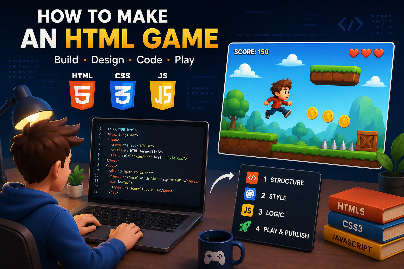 How to Make an HTML Game: A Beginner Guide